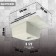 Curler for a kitchen made of ZEIN 150/Q10, 575x470 mm, rectangular, overflow, light gray color