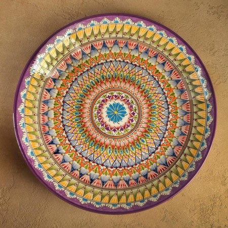 Largan Rishtan ceramics "Patterns", 41 cm, mix-1