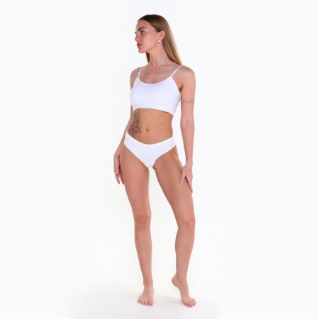 Panties female brazilians, milk color, size 50 (xl)-2