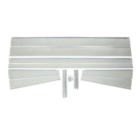 The roller bed is galvanized, 200 × 80 cm, the height of the side is 15-34 cm, Greengo-10