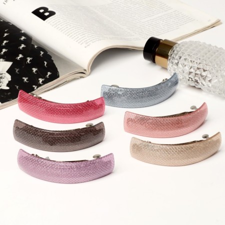 Hair hair clip "Substruction" 9 cm, mix-2