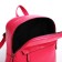 Women's backpack made of artificial leather with lightning, 2 pockets, color fuchsia