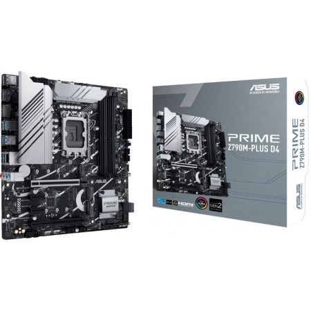 Motherboard ASUS Prime Z790M-Plus D4, LGA1700, Z790, 4XDDR4, HDMI, DP, MATX-2