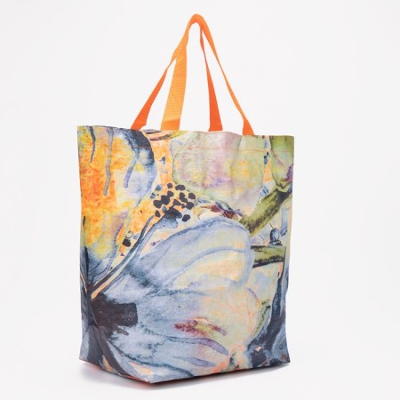 Shoper bag without fastening, colorful color
