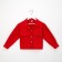 Jacket for Minaku girl: Casual Collection Kids, red color, height 128 cm
