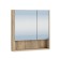 Santa Wardrobe mirror "Mira 60" Amber color