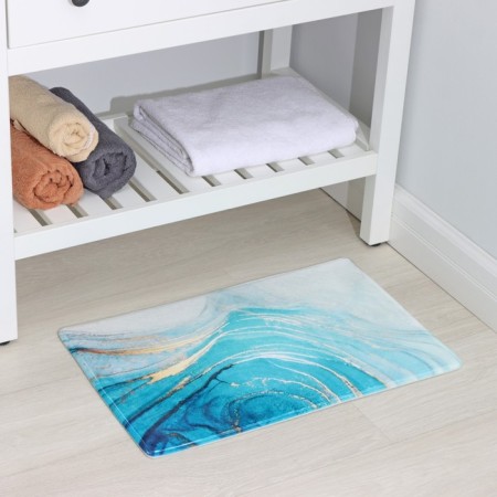 Bath and toilet rug of Dolyan "Stone", 40 × 60 cm-1