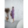 Frequency bathrobe, size 46, lavender color