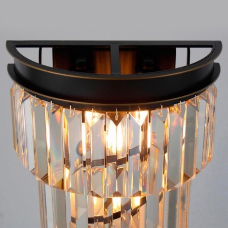 Lamp Citilux "Martin" CL332332, 16x26 cm, 3x60W, E14, brown color-3