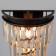 Lamp Citilux "Martin" CL332332, 16x26 cm, 3x60W, E14, brown color