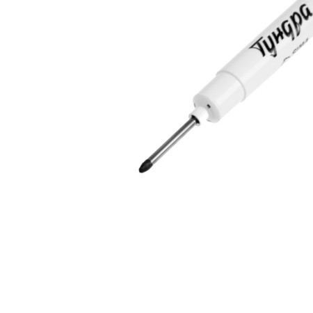 Building tundra marker, elongated thin metal tip, black, 1.4 mm-9