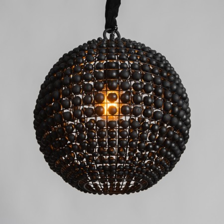 Ceiling light "Sukl" black 1x40W, E27, 41x41x47 cm-3