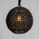 Ceiling light "Sukl" black 1x40W, E27, 41x41x47 cm