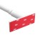 Flagst with a shaft of 67 cm, wall mount 11 x 4.6 cm