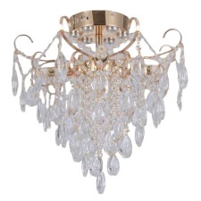 Crystal Crystal Economic light 15506/4FGD CL WTLED, 4x60W, E27, 49x48x48 cm, gold color