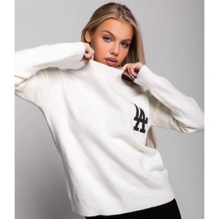 Female jumper, milk color, size 44-48 (One size)-3
