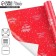 Glossy packaging paper "From Santa Claus", 70 x 100 cm, New Year