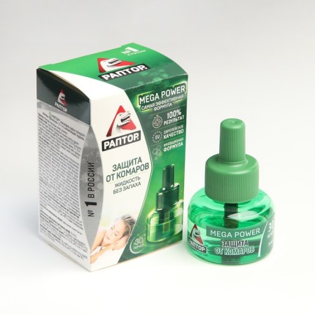 Additional bottle of fluid from mosquitoes, 30 nights