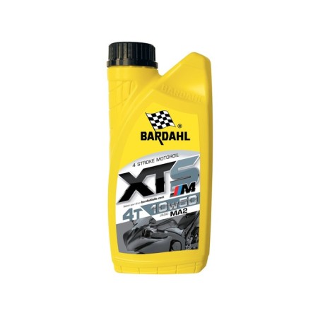 Motor oil Bardahl XTS-M 10W50 4T MOTO, synthetic, 1 liter