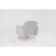 Armchair "Matis", Romano Cloud fabric