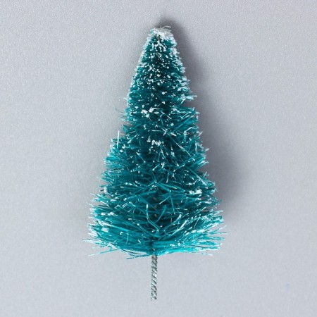 Decor for creativity "Christmas tree", in the set of 6 pcs., Size 1 pc. - 5.5 × 2.5 × 2.5 cm-2