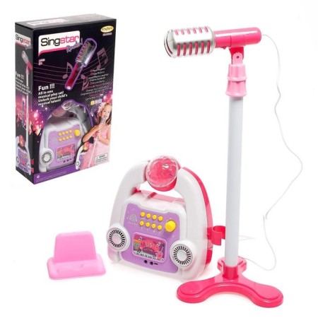 Microphone on the Superstar rack, mix