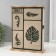Keywood tree 6 hooks "leaves" 6.2x19.5x25.2 cm
