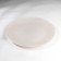 Capuchino plate, glass, d = 28 cm, color gray color