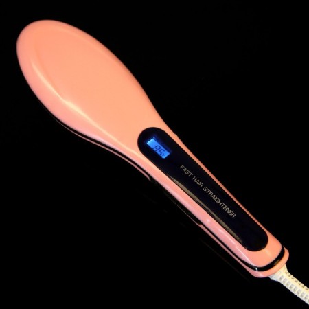 Comb Luazon LR-01, electric, 35 W, display, adjustment T, 220 V, pink-2