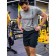 Male sports shorts, size 48, black color