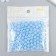 Busins ​​plastic "Bright blue" glossy set 25 g d = 0.8 cm