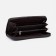 Male purse with lightning, department for bills, for cards, for coins, brown color