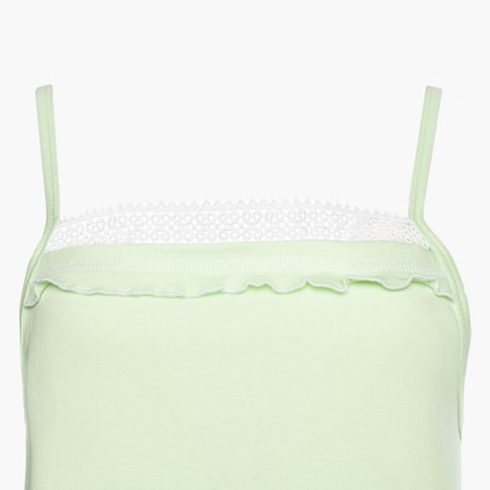 Night shirt female, pistachio color, size 48-8