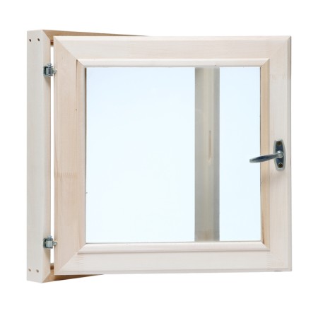 Window, 50 × 50cm, double glass of linden-7