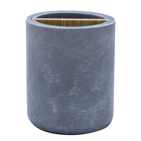Cup for a cement toothbrush, gray color