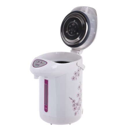 Homestar HS-5001, 750 watts, 2.5 l, white with the pattern "Flowers"-1