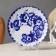Decorative plate "Gzhel drawing", d = 20 cm