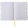 Notepad A5 96 sheets in the Soyki cage, solid cover, matte lamination, software, selective varnish, elastic band, liesse, block 70 g/m2