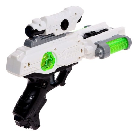Set of game "Space Hero": glasses, robot, gun-8