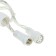 Girlyand "Waterfall" 2 × 3 m, IP44, UMS, transparent thread, 800 LED, white glow, 8 modes, 220 V