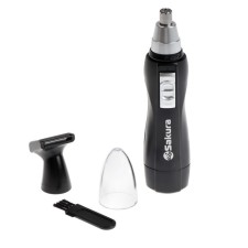 Sakura SA-5528BK hair trimmer, for nose/ears/beards, 1haa (not in the kit), black