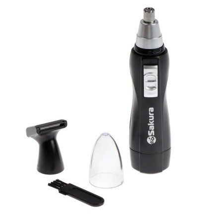 Sakura SA-5528BK hair trimmer, for nose/ears/beards, 1haa (not in the kit), black