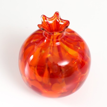 VAZA "Pomegranate" 10 cm, red-3