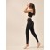 Top female Top One Shoulder, Size S, Black Color
