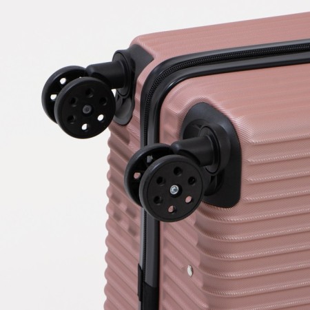 Big suitcase 26 ", code castle, pink color-7
