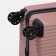 Big suitcase 26 ", code castle, pink color