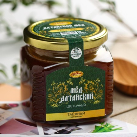 Honey Altai Taga, Natural Flower, 500 g-3