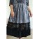 Female dress, size 58, gray color