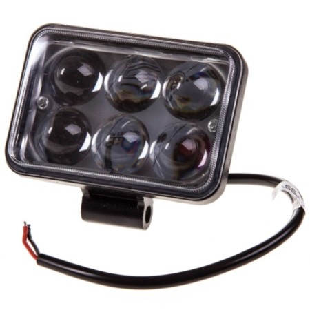 Farah LED SkyWay Off Road, rectangular, 12 V/24 V, 18 W, 6 diodes, 110*70 mm