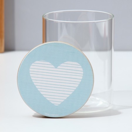 Bank for storage "Cook with love", 450 ml-2